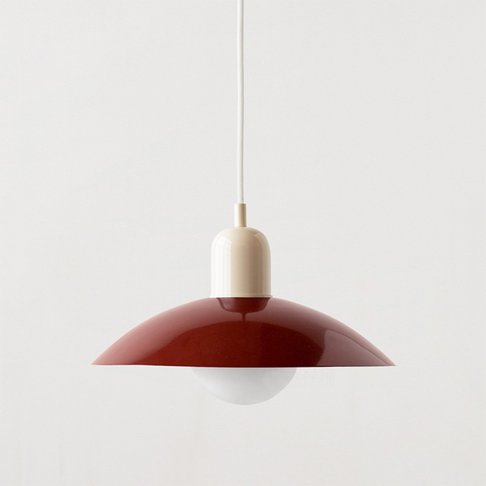 Macaron - Bauhaus Pendelleuchte, Metall & Glas