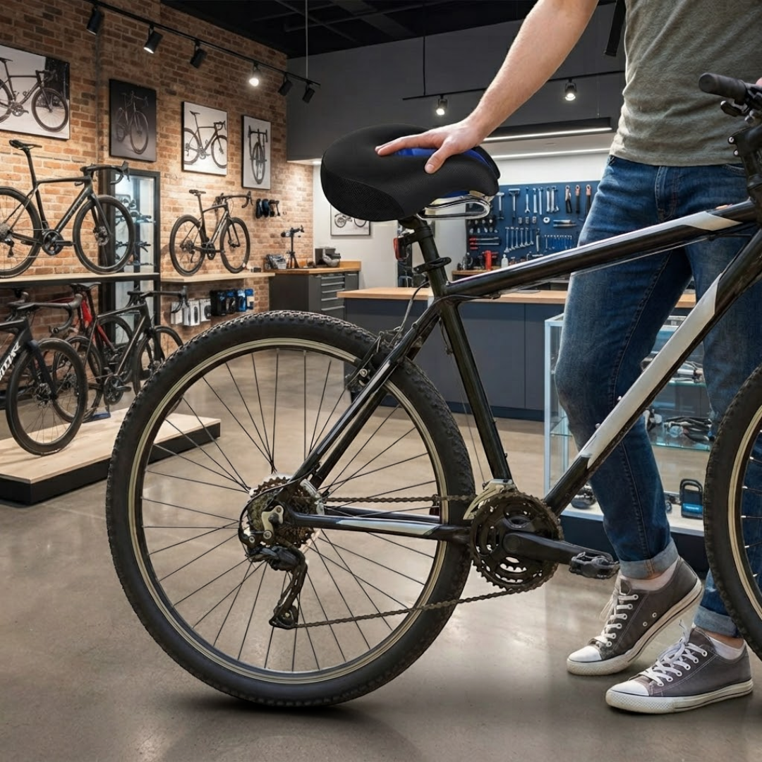 Zavrenka – Nasenloser Fahrradsattel mit Split-Design