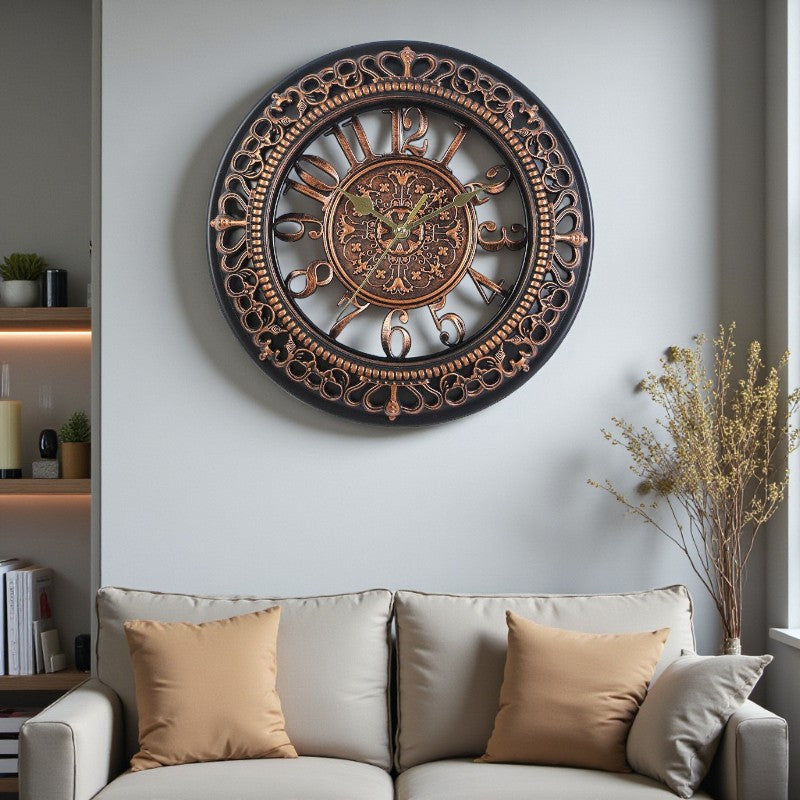 Elegante Vintage-Wanduhr für anspruchsvolle Räume