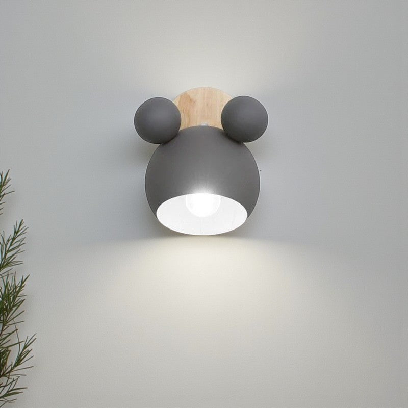 Moderne LED Wandleuchte für Kinderzimmer Sicher Stilvolle Nachtbeleuchtung für Zuhause