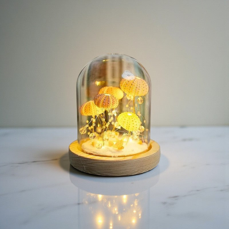 Seeigel Nachtlicht für persönliche Dekoration Einzigartige stimmungsvolle Beleuchtung für Zuhause