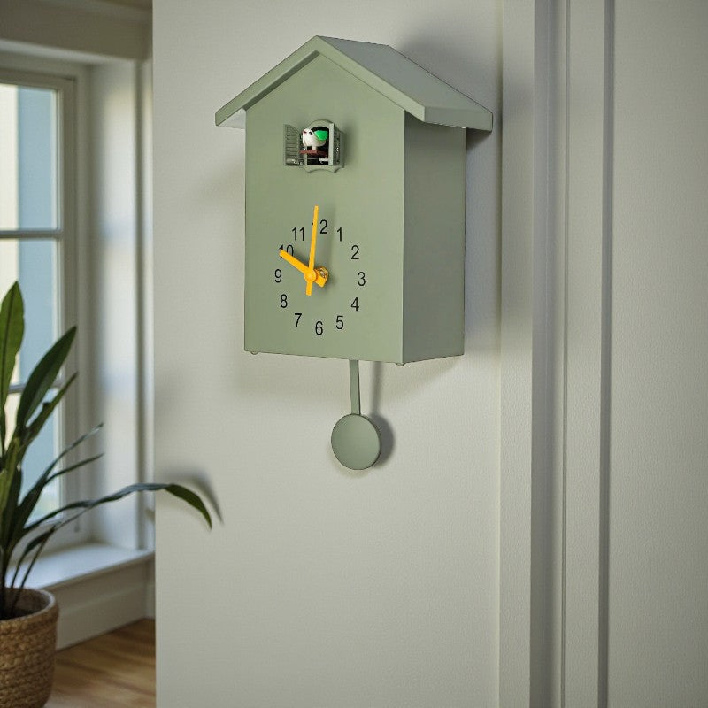 Klassische Kuckucks Wanduhr für ein gemütliches und charmantes Zuhause Traditionelles dekoratives Zeitmesser