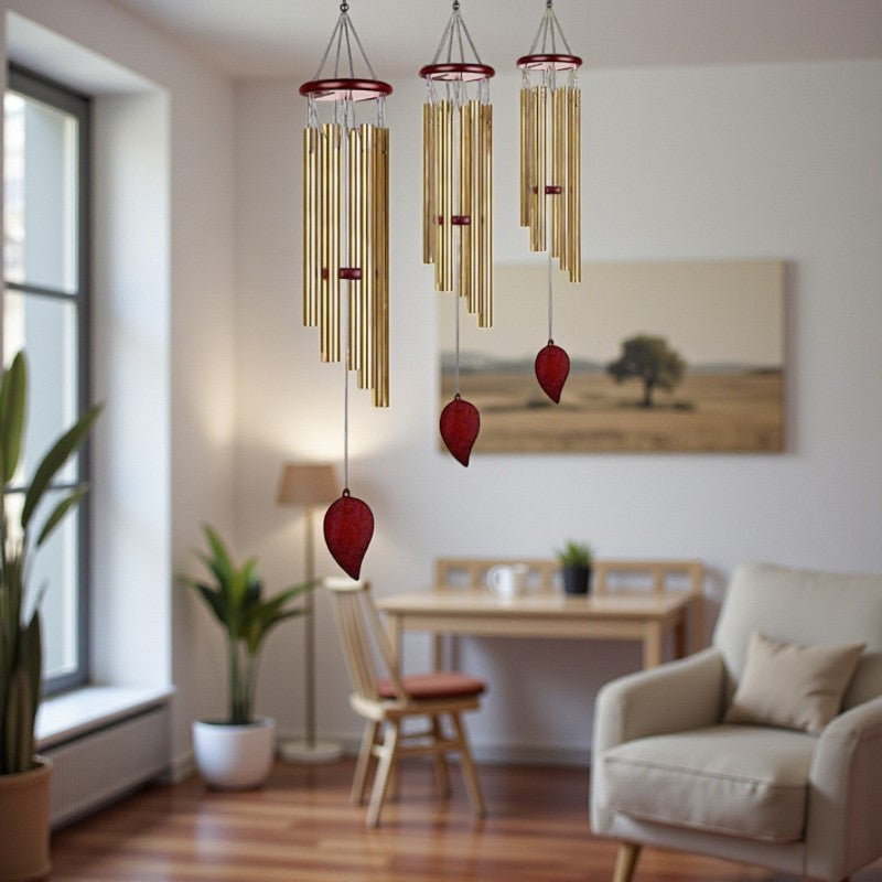 Beruhigende Windspiele für eine harmonische Atmosphäre  Entspannende melodische Wohn und Gartendekoration