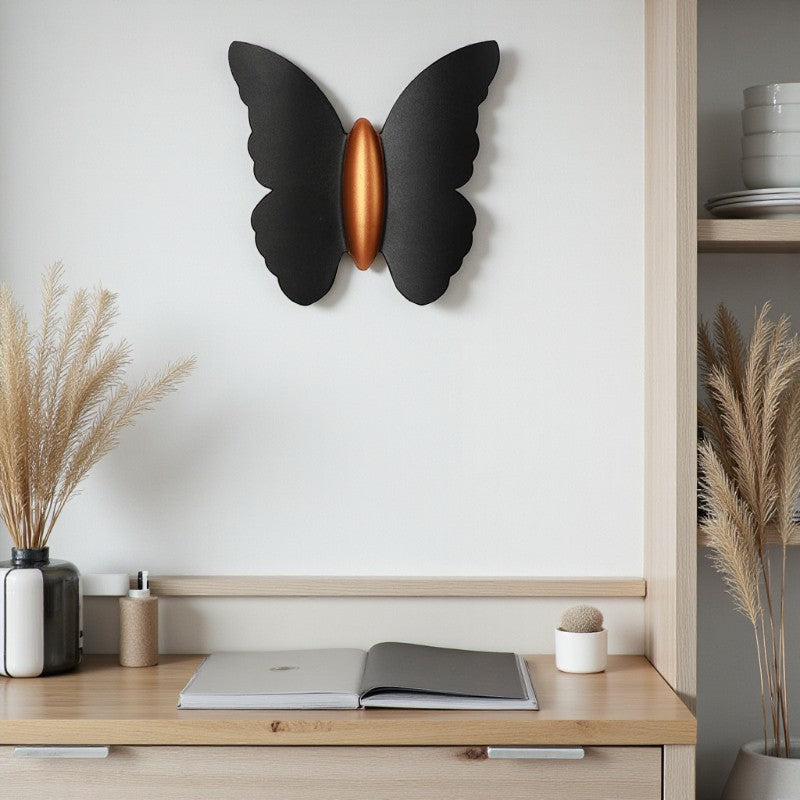 Schmetterlingsförmige LED-Wandleuchte für Beleuchtung und Wohnaccessoires