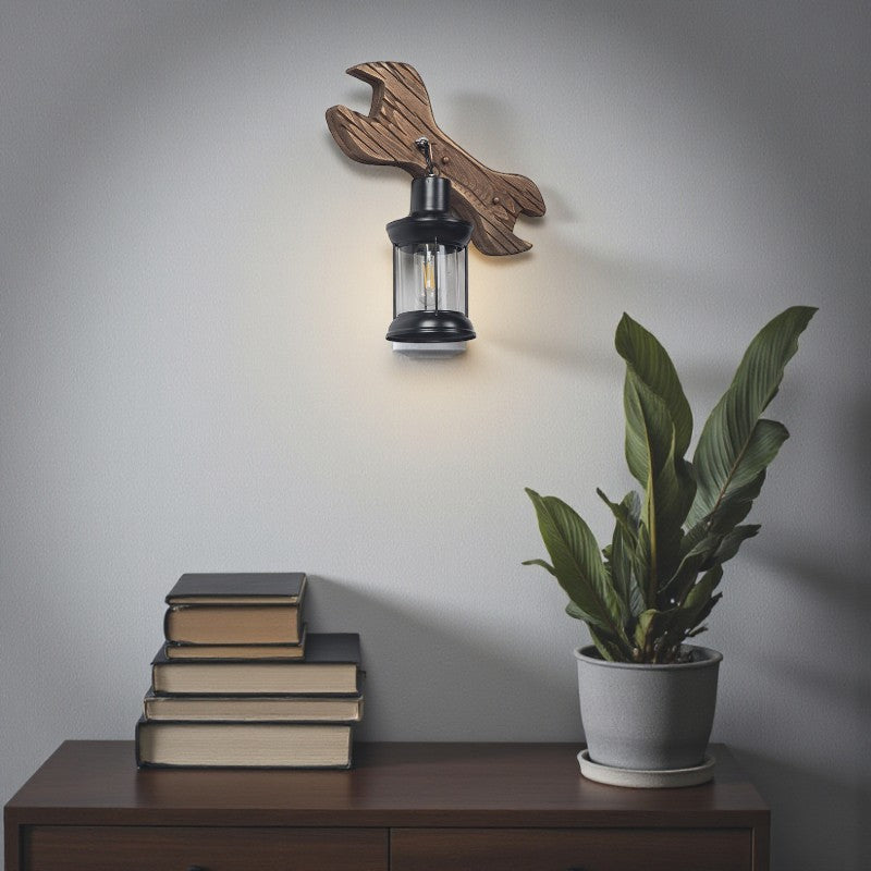 Laternen - Vintage Laternen Wandleuchte mit