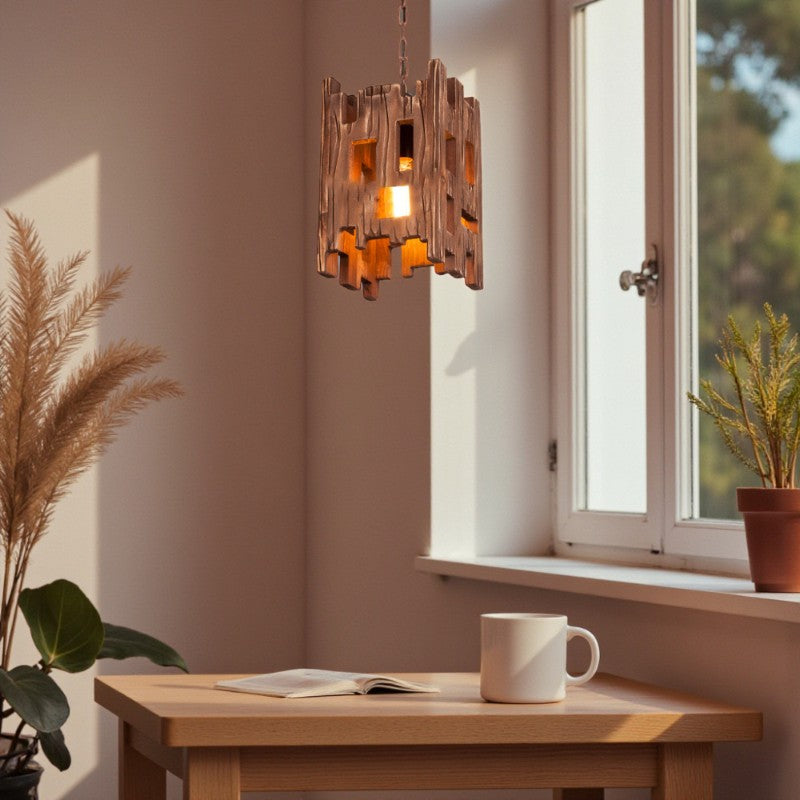 Rechteckige Pendelleuchte für Ambiente und funktionale Wohnbeleuchtung