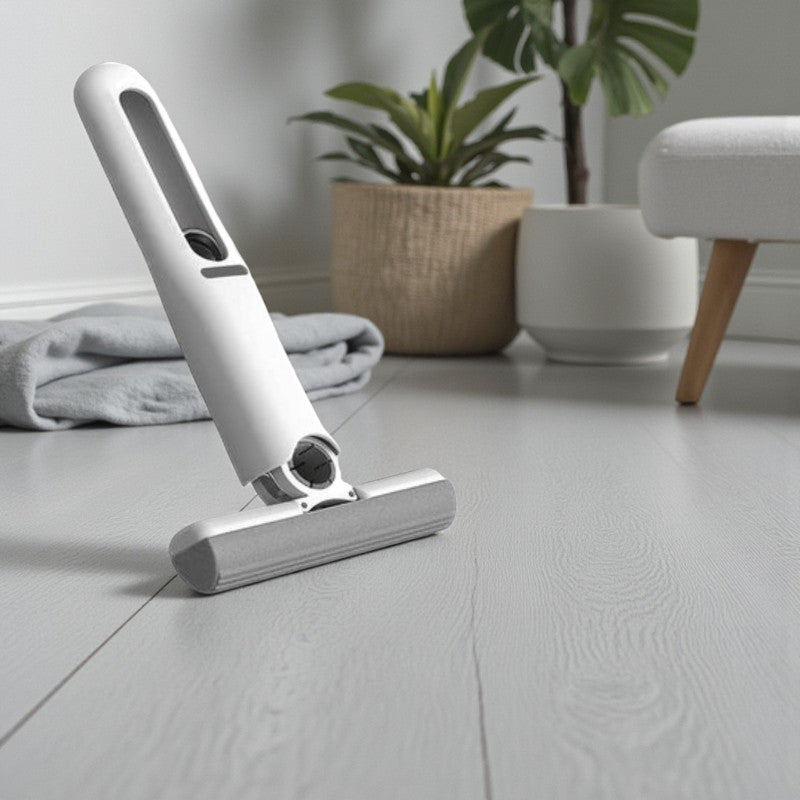 Faltbarer Mini Mopp für Glas und Oberflächenreinigung