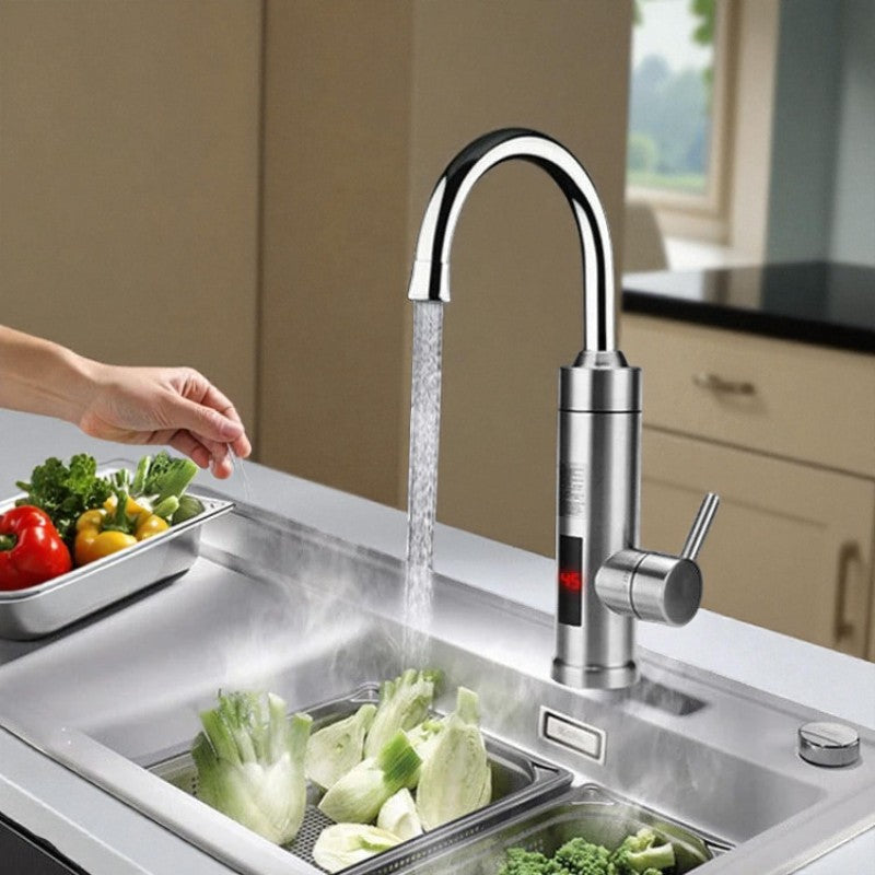 Berührungslose Küchenarmatur mit intelligentem Sensor und integrierter Filterung