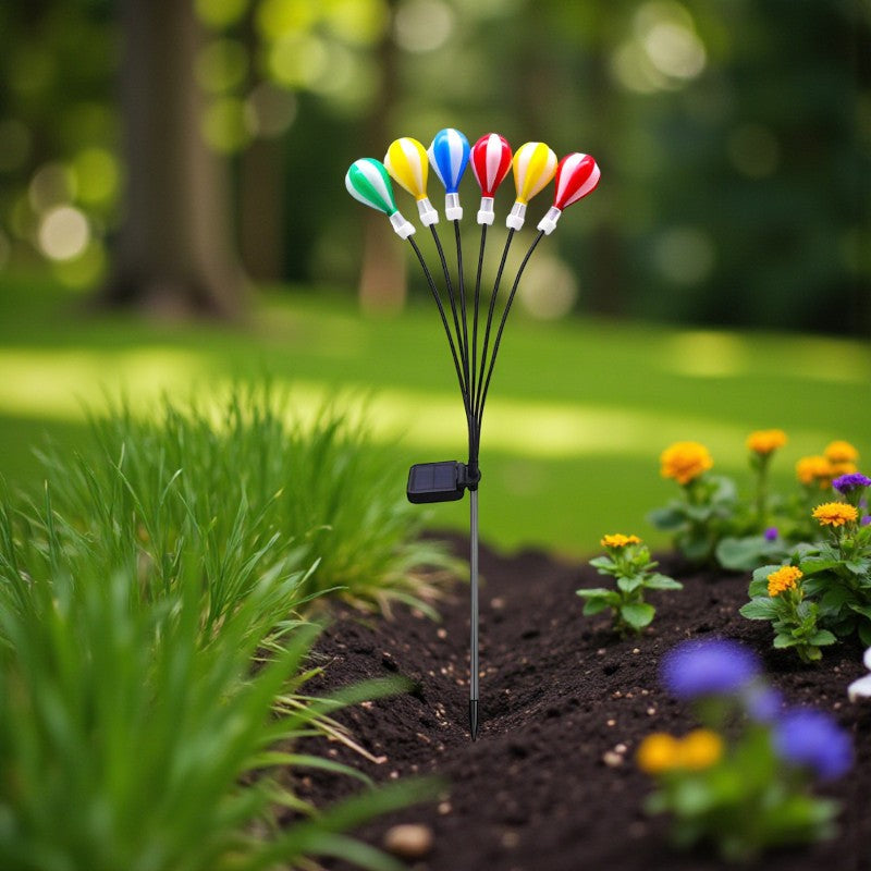 Charmante Solar Balllichter für Garten und Terrasse