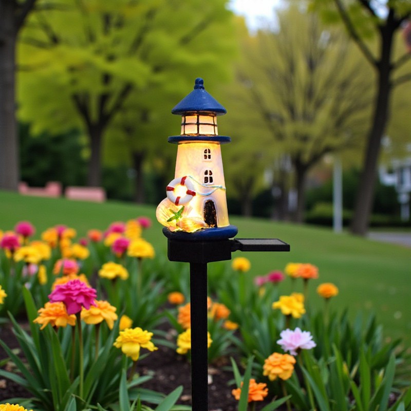 Moderne Leuchtturm LED Außenlampe für stilvolle Beleuchtung im Garten