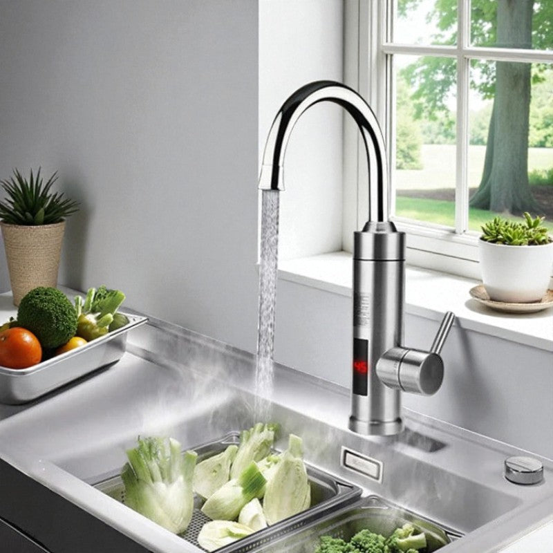 Berührungslose Küchenarmatur mit intelligentem Sensor und integrierter Filterung