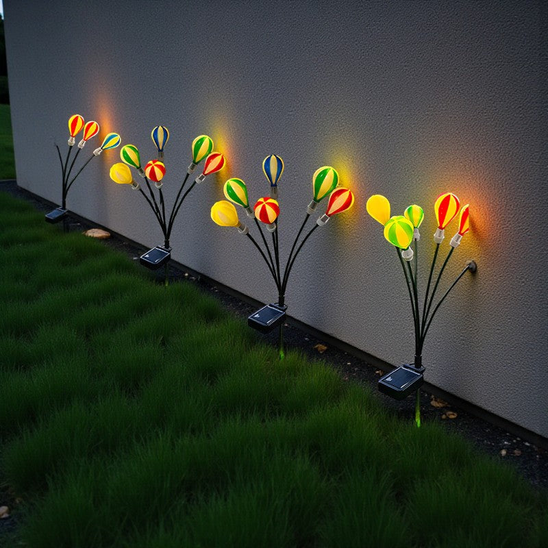 Charmante Solar Balllichter für Garten und Terrasse