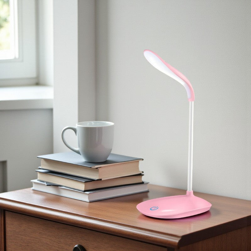 LED-Tischlampe mit klappbarem Design und USB-Akku
