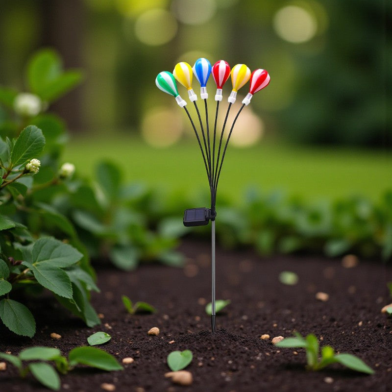 Charmante Solar Balllichter für Garten und Terrasse