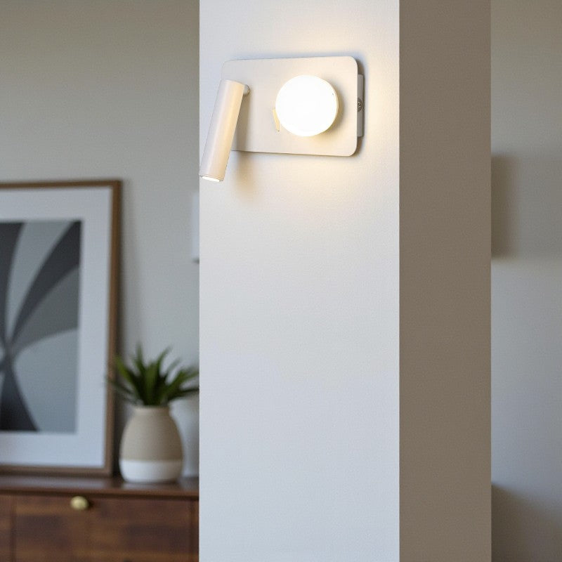 Minimalistische LED Wandleuchte für Ambiente Beleuchtung und stilvolle Wohnkultur