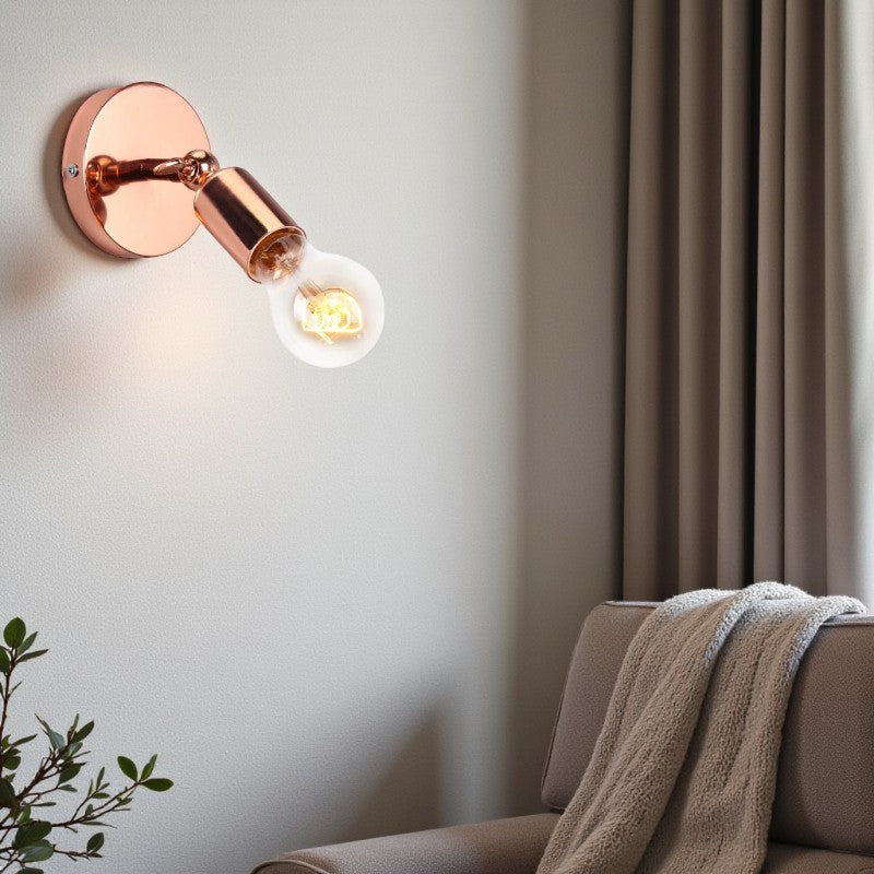 Verstellbare Industrielle Wandleuchte mit elegantem Finish für flexible beleuchtung