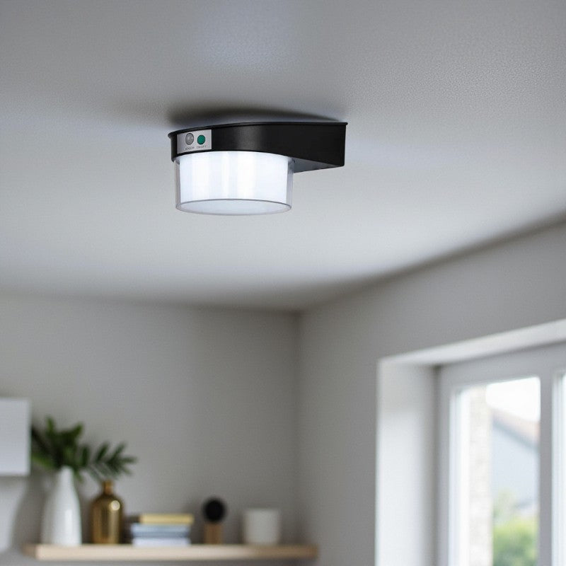 Solarbetriebene LED-Außenlampe Rund und Quadrat-Design moderne Beleuchtung