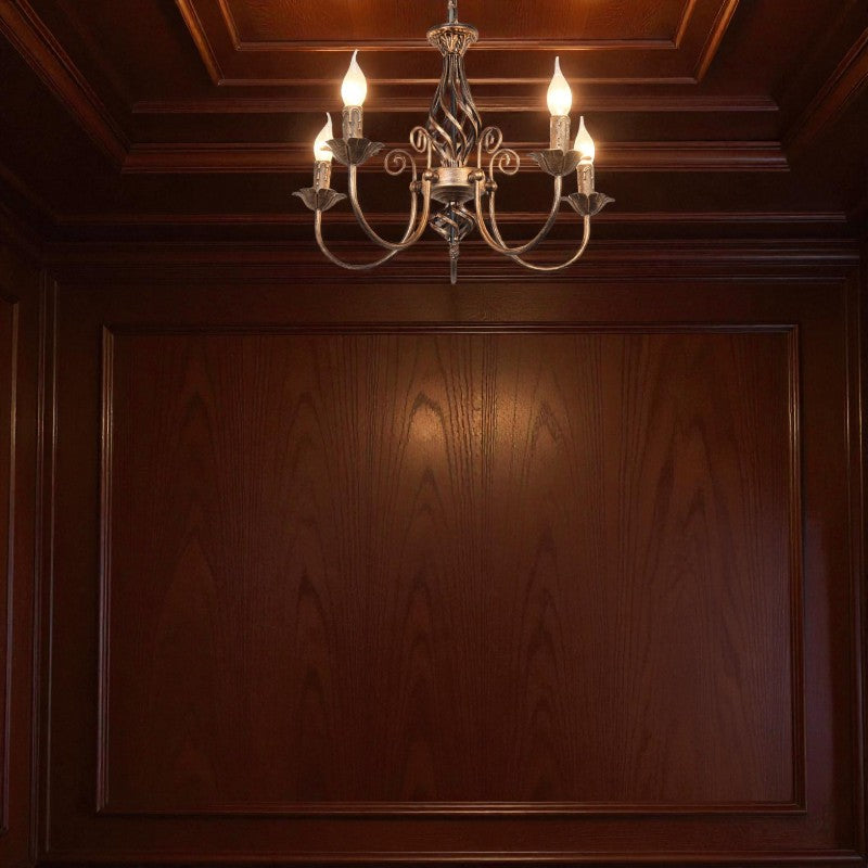 LED Kronleuchter Deckenlampe mit gebogenem Kerzen Design