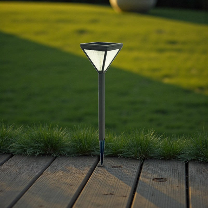 LED-Rasenleuchte mit Solardesign
