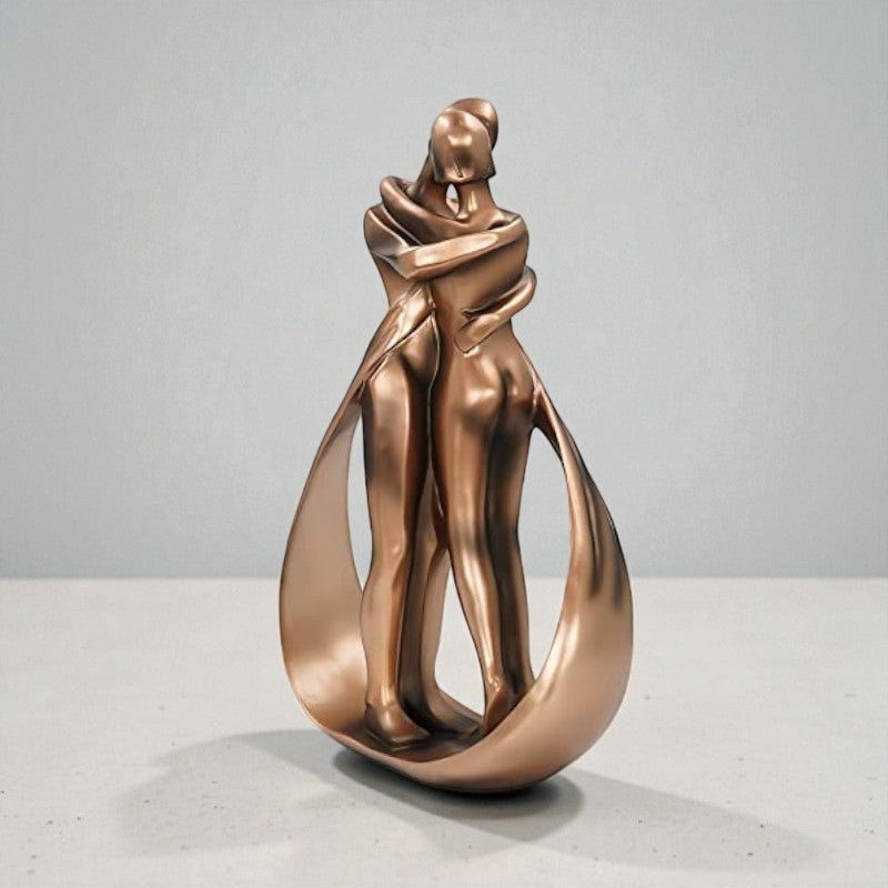 Handgefertigte Statue symbolisiert ewige Liebe für Wohnkultur und Geschenke