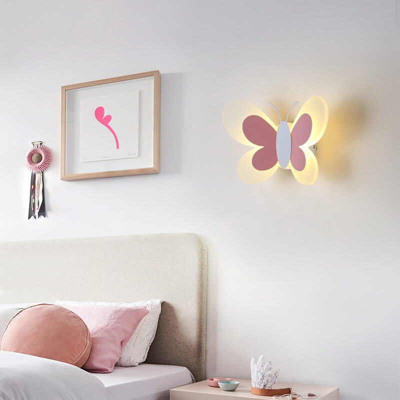 Calmo - LED-Wandleuchte in SchmetterlingLED Wandleuchte