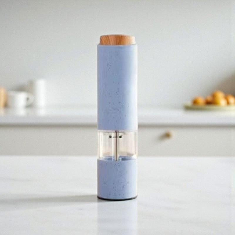 Gewürzmühle mit eingebauter wiederaufladbarer Batterie