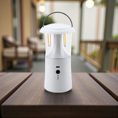 Wiederaufladbare LED-Campinglaterne mit Aufhängedesign