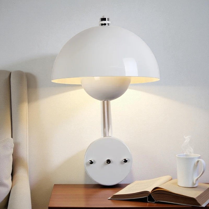 MushroomGlow stilvolle Wandleuchte für modernes Zuhause und stimmungsvolle Beleuchtung