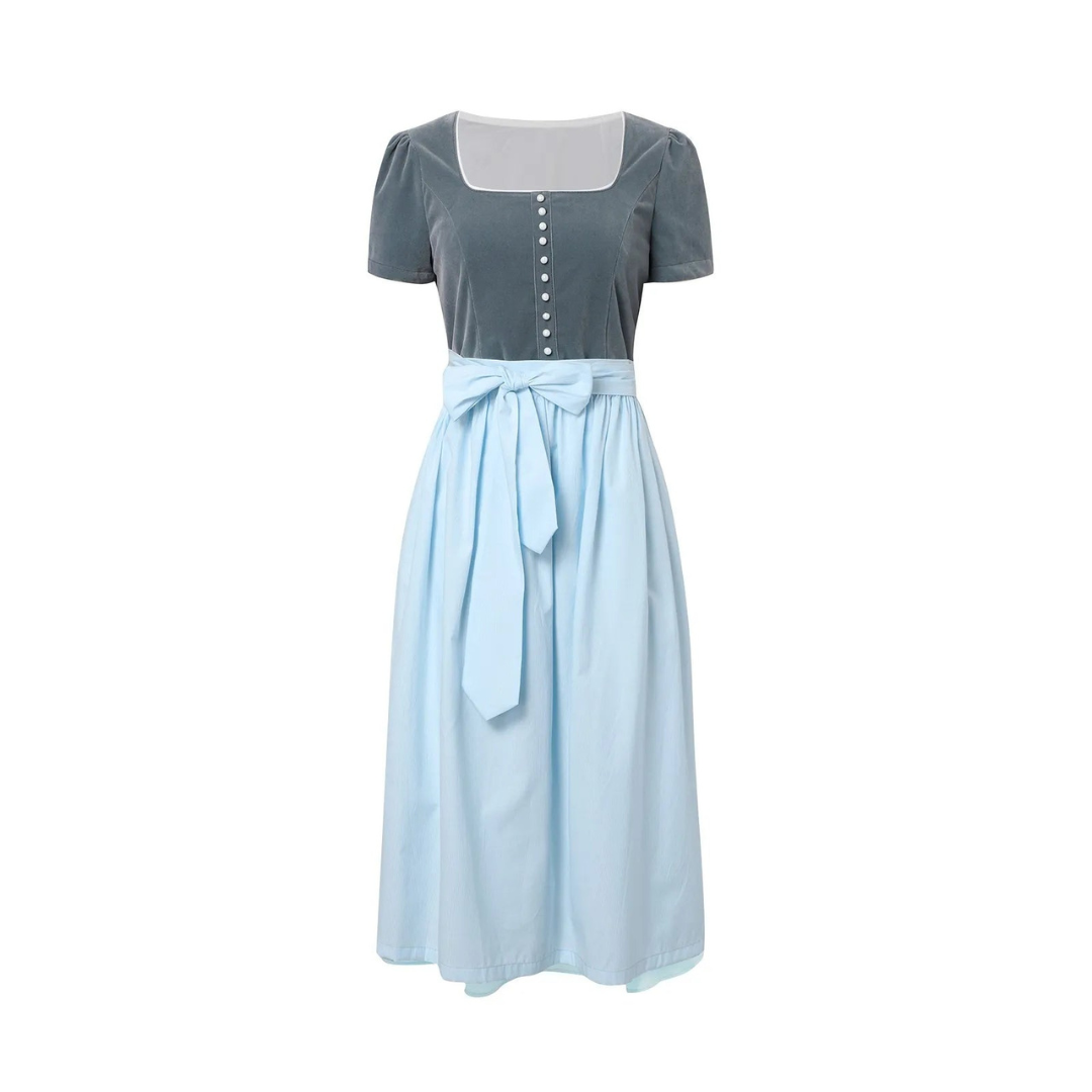 Damen-Dirndl mit knielangem Rock
