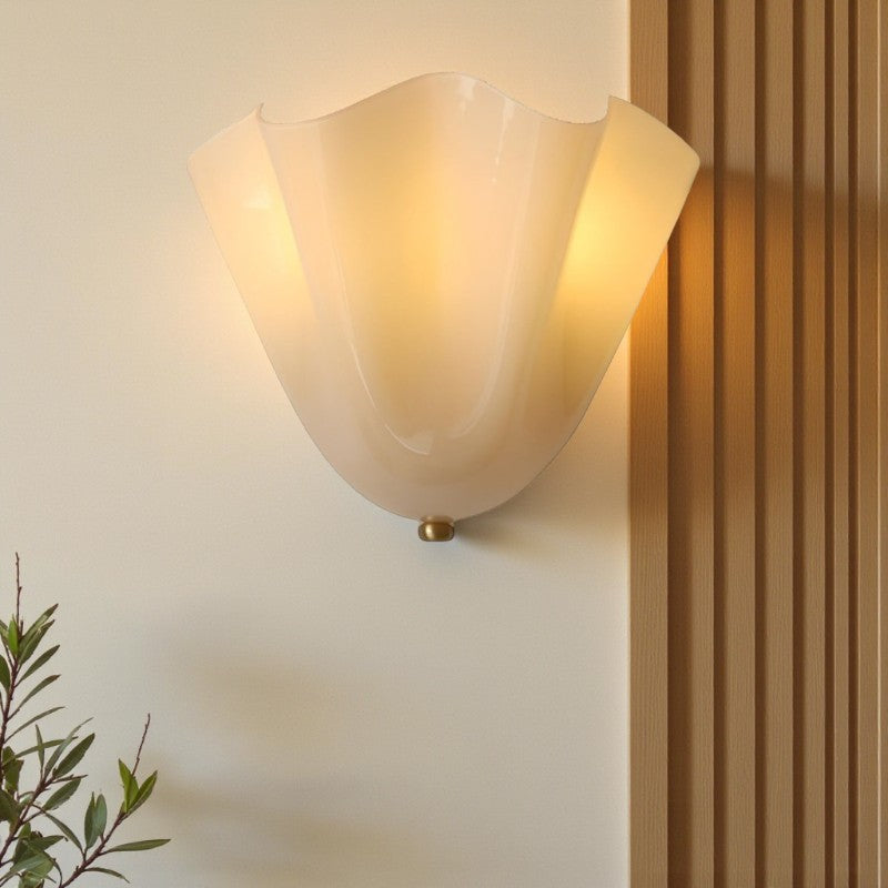 LED-Wandleuchte mit Muscheldesign für Innenbeleuchtung