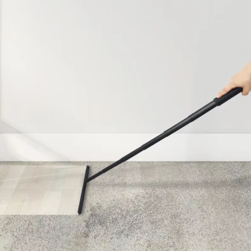 Driplex - Teleskop-Bodenabzieher für Bad und Dusche mit ausziehbarem Stiel