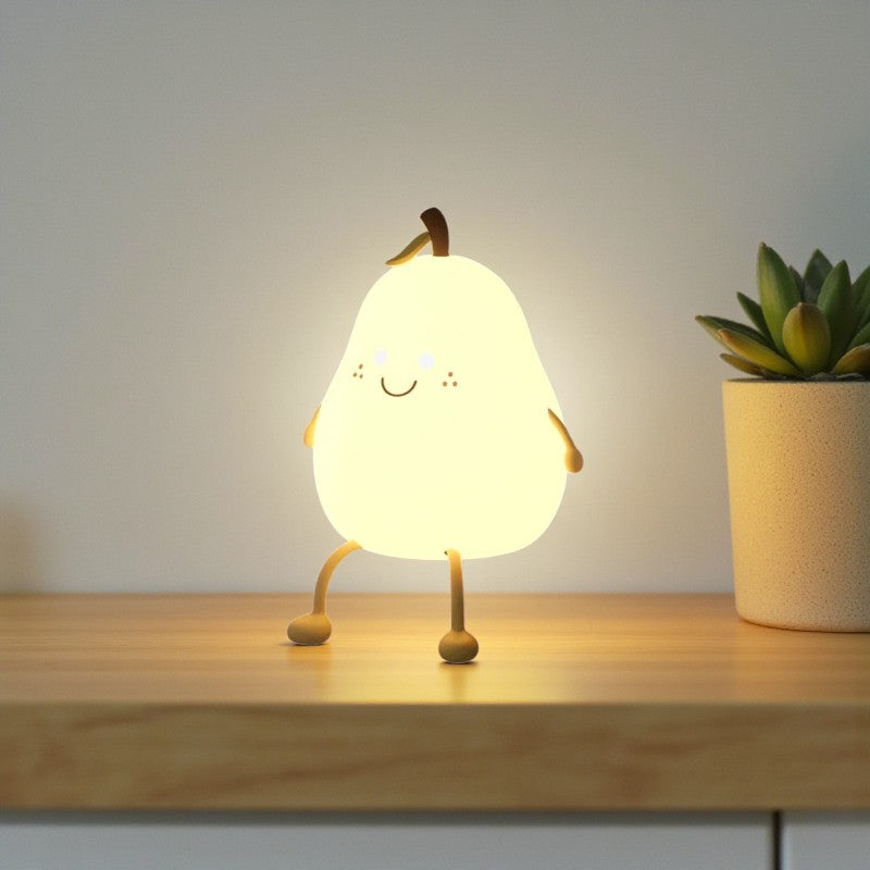 LED-Lampe mit birnenförmigem Cartoon-Design für den Innenbereich