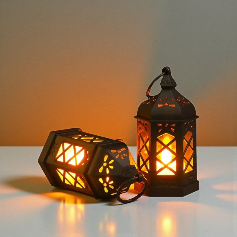 Laternen-Tischlampe mit verstellbarer Helligkeit für individuelle Beleuchtung