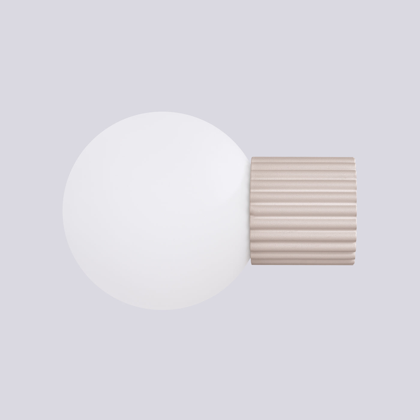 HALO - Wandleuchte in Taupe, IP44