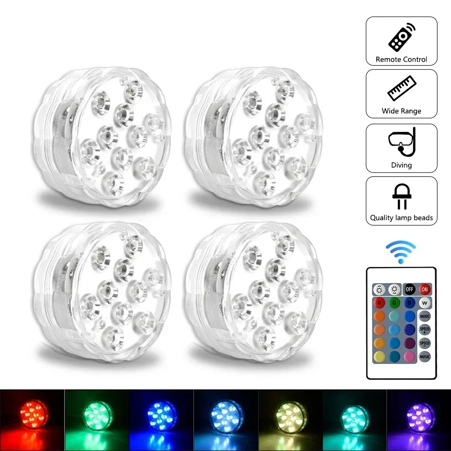Casaluna - RGB-Unterwasserleuchte IP68 mit Magnet und