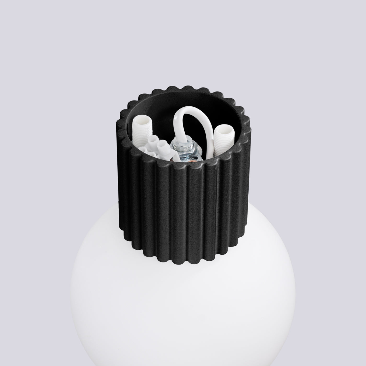 HALO - Wandleuchte, schwarz, IP44