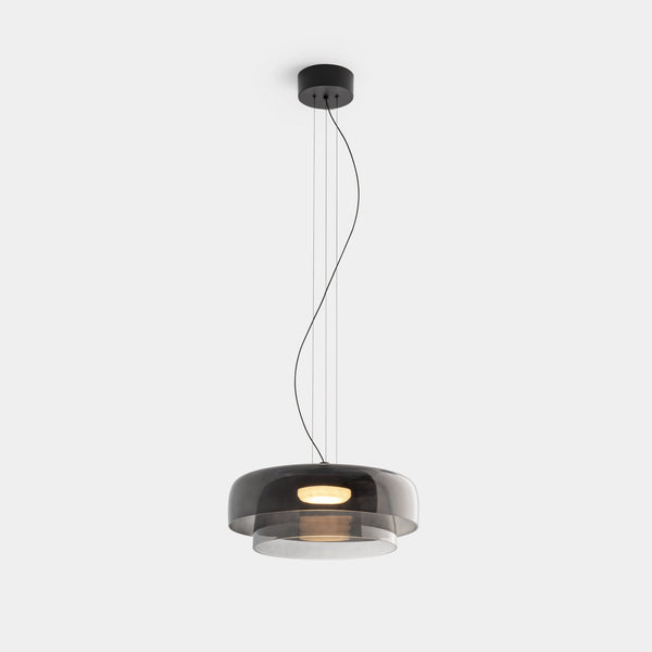 Aurela - Moderne Pendelleuchte aus norwegischem Glas