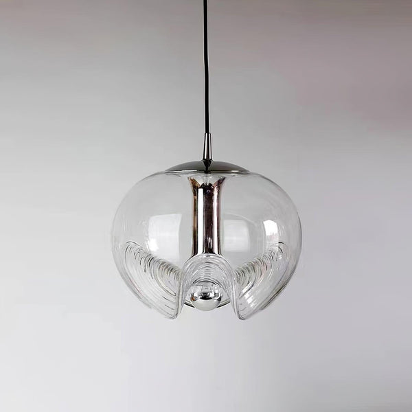 Golf“ - Pendelleuchte Golf aus Glas und Metall