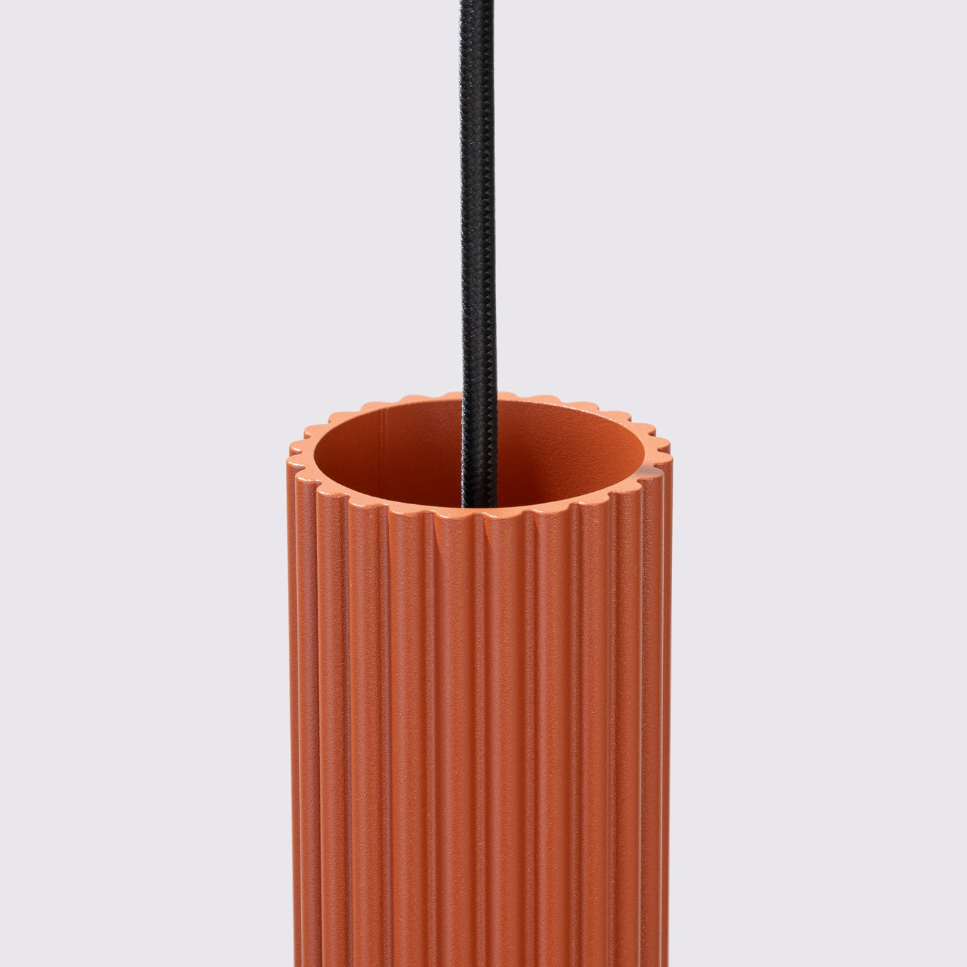 Stella - Pendelleuchte in Ockerrot (GU10) aus Aluminium