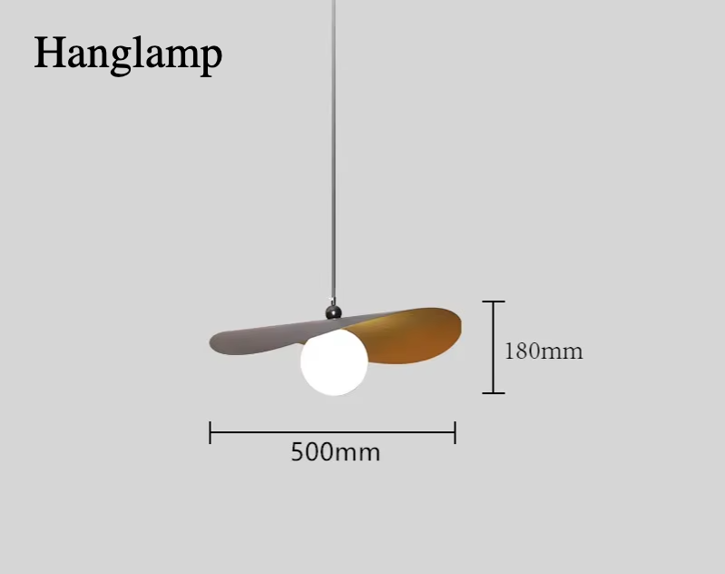 Verstellbare - Wand-/Pendelleuchte mit Milchglas