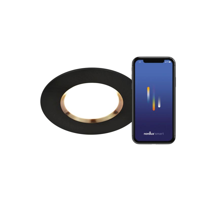 Nordlux - Dorado Smart LED-Spot Schwarz 4,7W 360lm 36D -