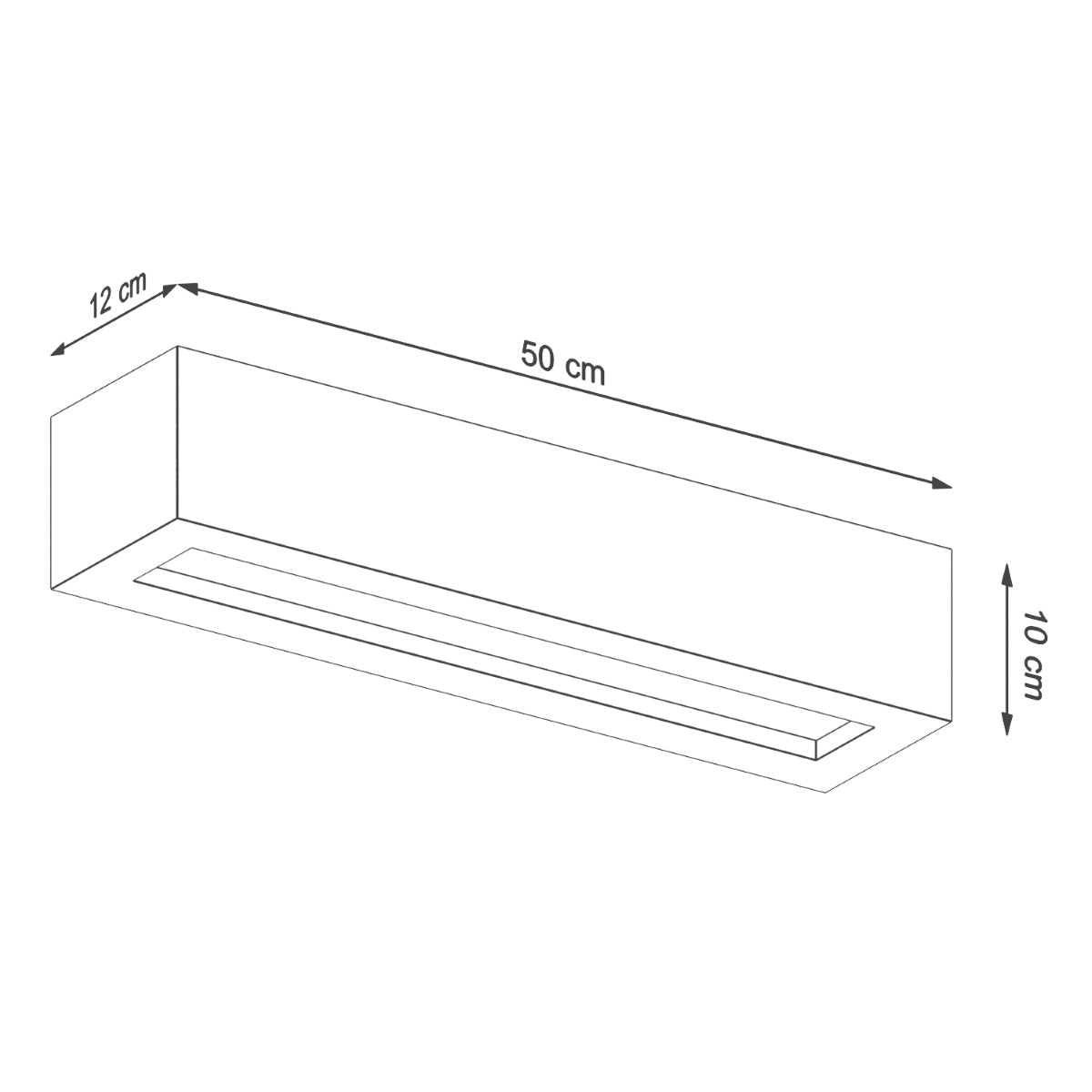 VEGA - Betonwandleuchte