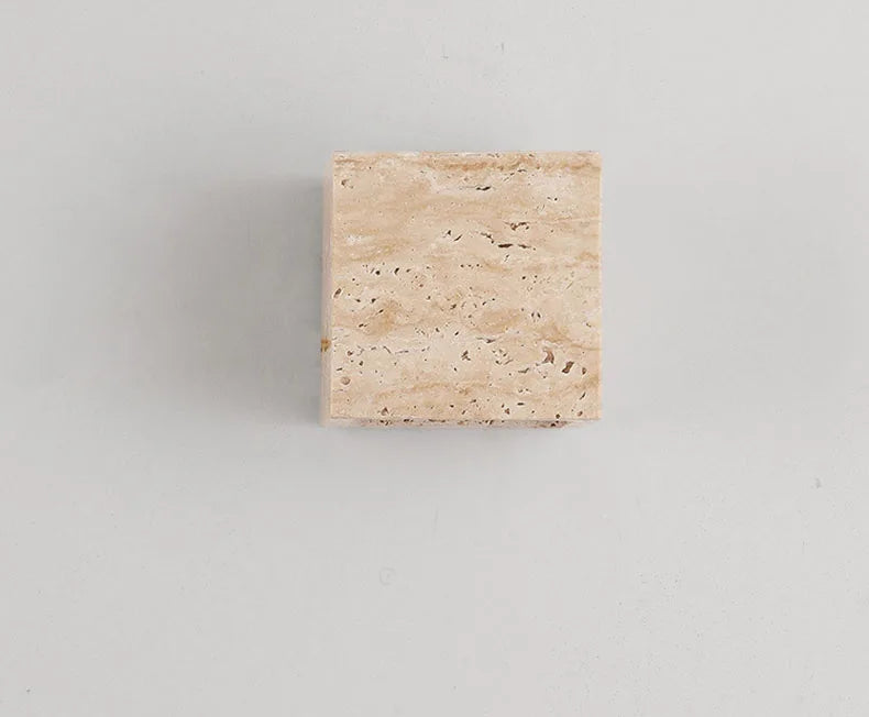 Khaki - Marmor-Wandleuchte, Khaki