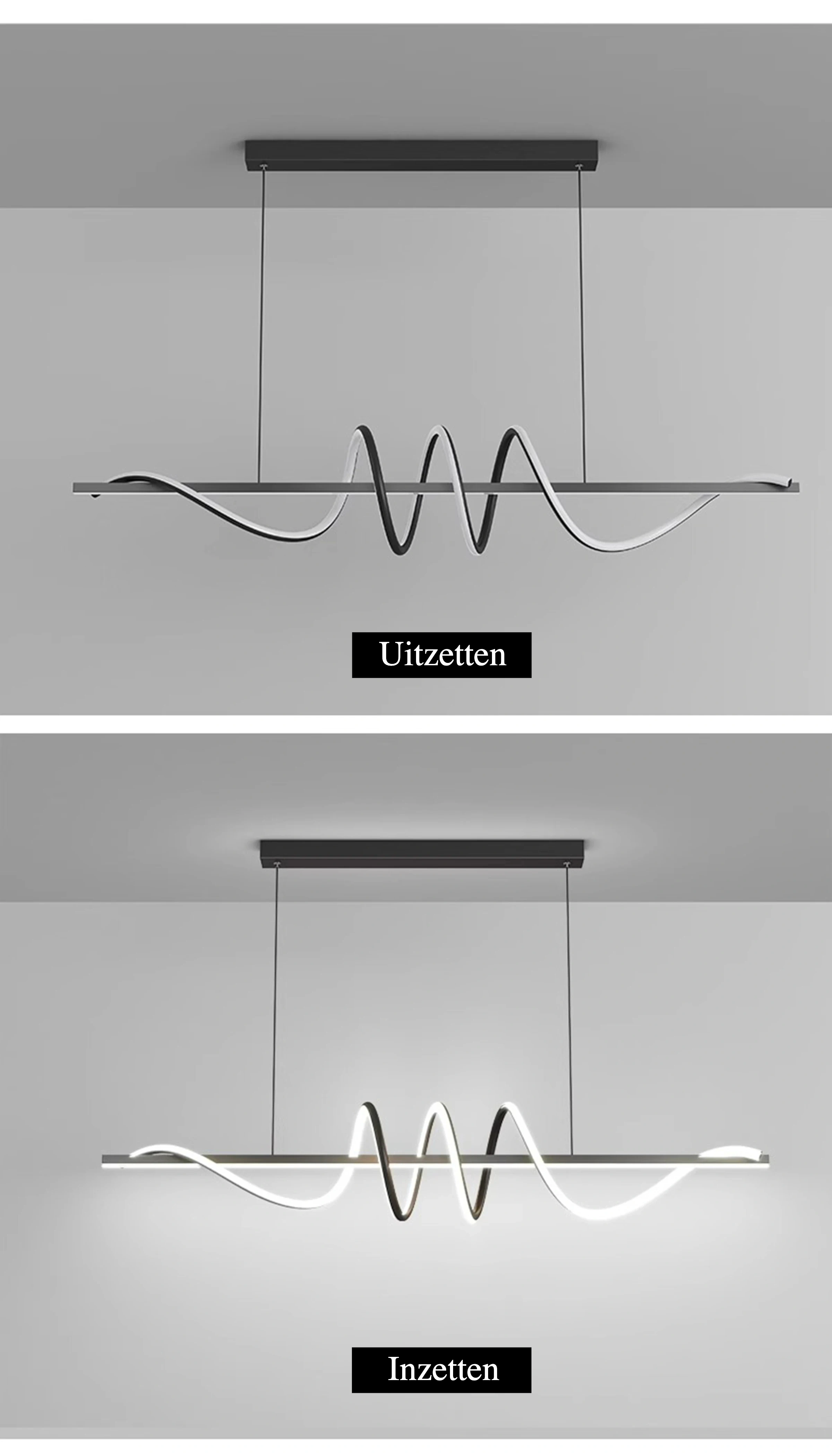 Dimmbare - LED-Pendelleuchte 249–2000 lm