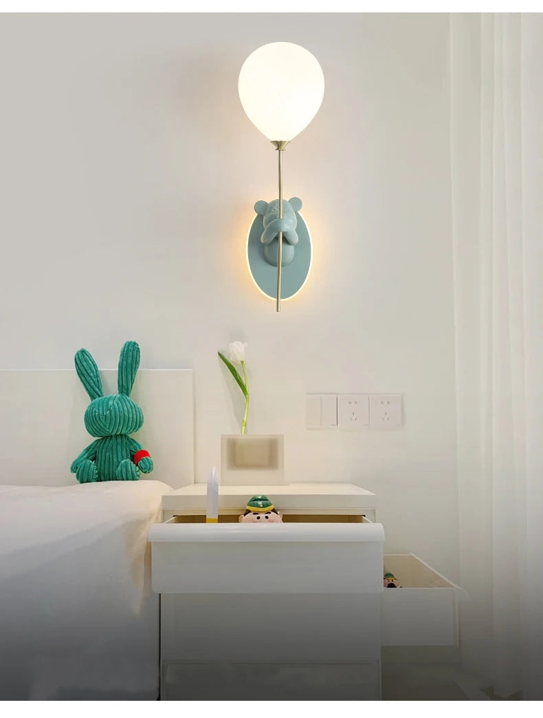 Murena - Bären-Wandleuchte für Kinderzimmer