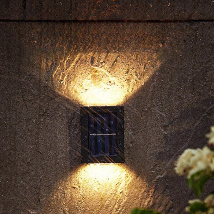 Weatherix - Solar LED Wandlampen Außen IP65
