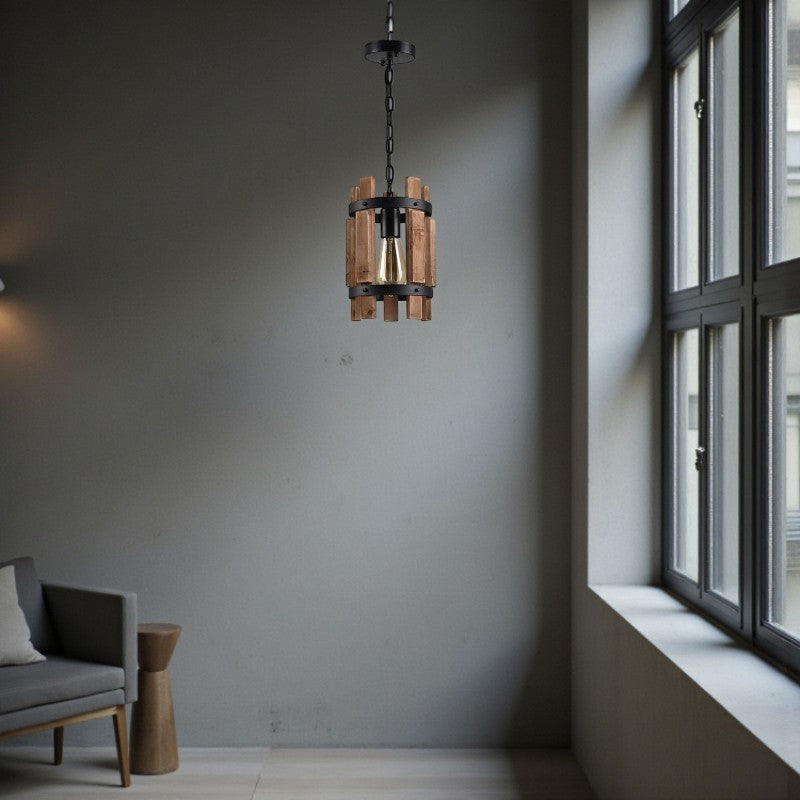 Zylindrische Hängeleuchte für Ambiente Beleuchtung und moderne Wohnkultur