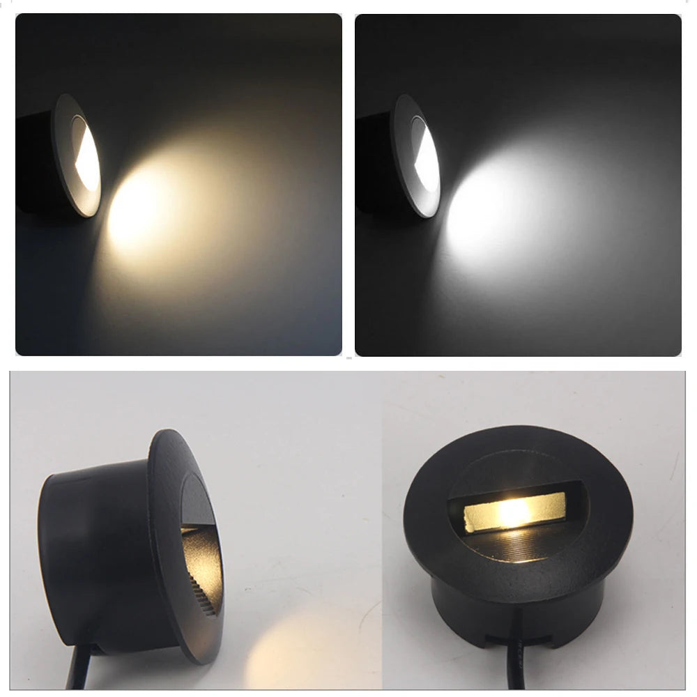 Jardo - 3-W-LED-Einbauleuchte für Treppenhäuser, Schutzart