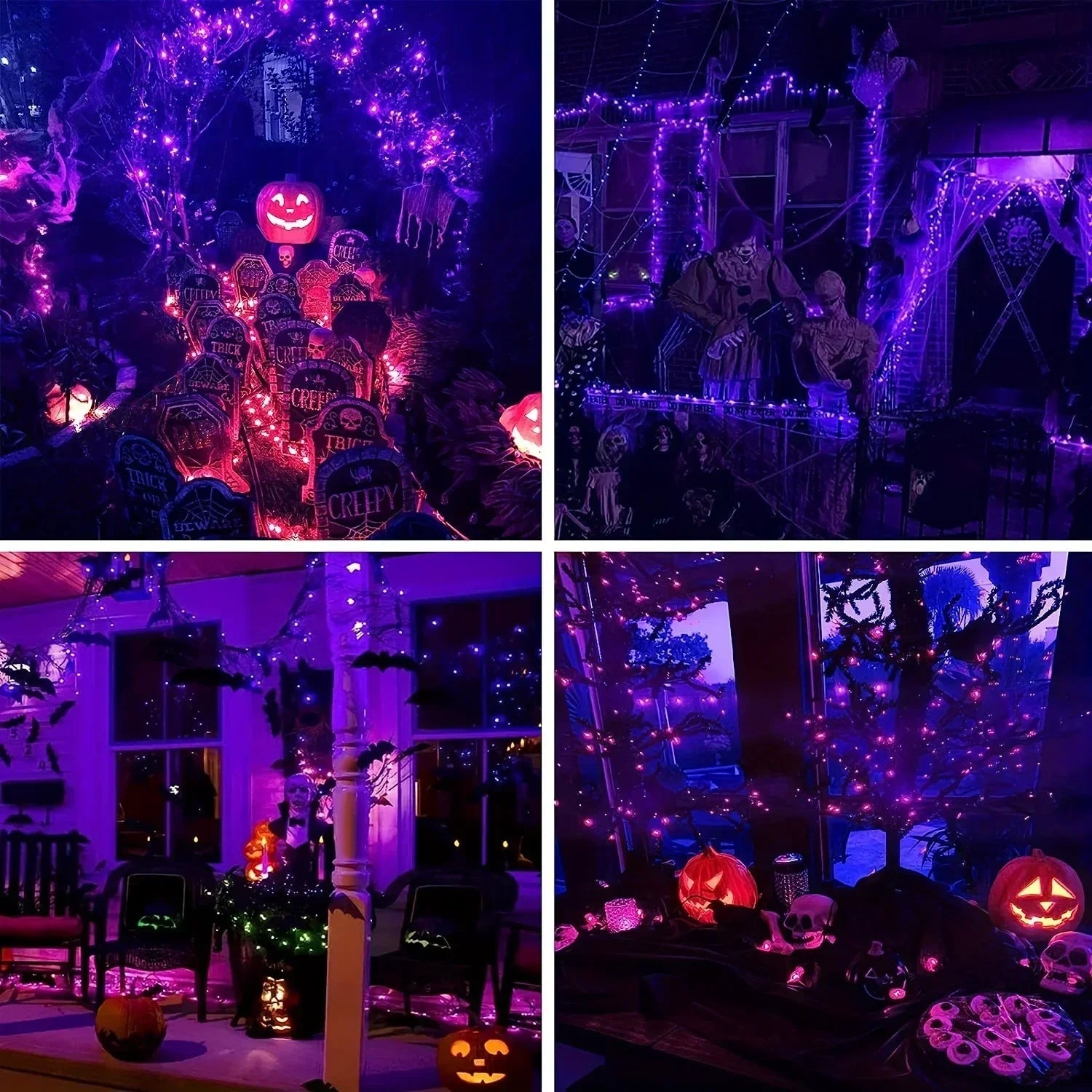 Cordex - Halloween-LED-Lichterkette 10 m/20 m