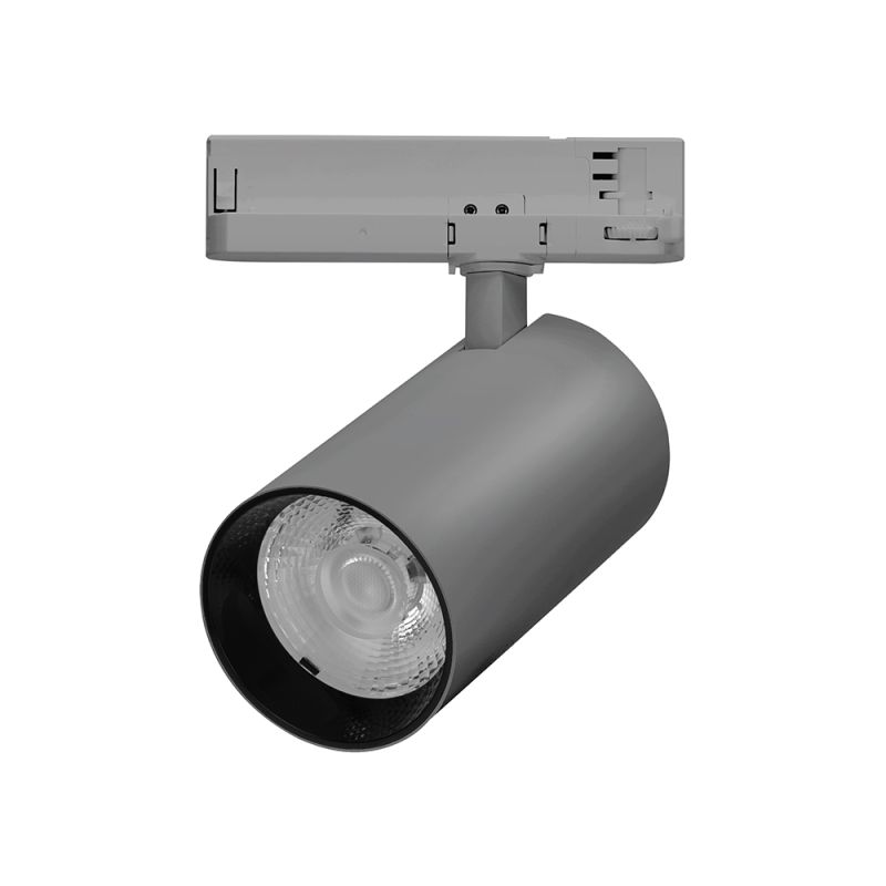 Noxion - LED-Dreiphasen-Schienenstrahler Trixie Grey